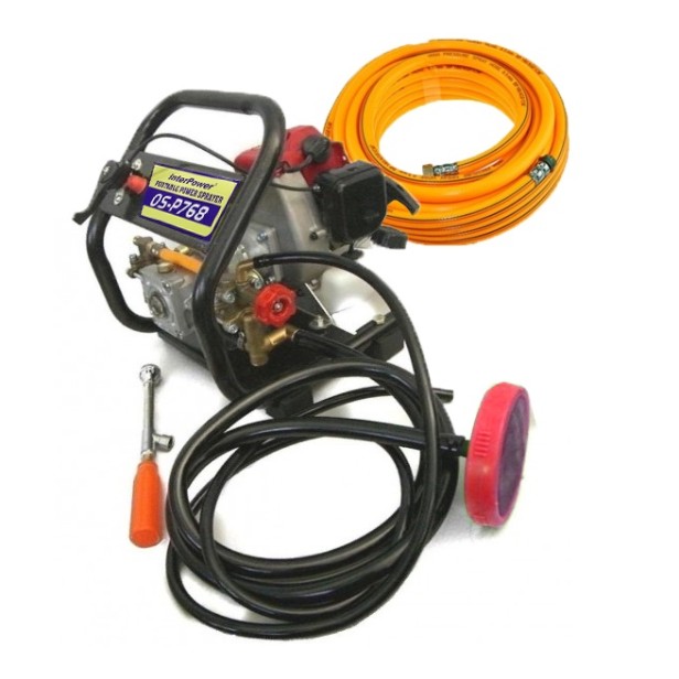 Ψεκαστικό Interpower 768 Βενζίνης Με Αυλό & ΣΩΛΗΝΑ ΨΕΚΑΣΜΟΥ 30μ. KIDO-
5981/768