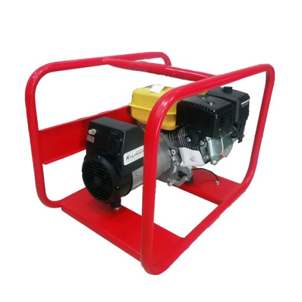 Γεννήτρια 2,2KVA 230V Σε Βάση Με Κινητήρα Βενζίνης Interpower 6,5HP KIDO-
531/5