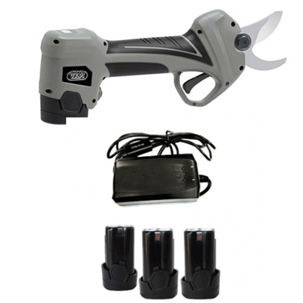 Ψαλίδι Μπαταρίας VOLPI KV360 Προοδευτικής Κοπής Φ35 ME 3 Μπαταρίες SONY Λιθίου KIDO-090/880