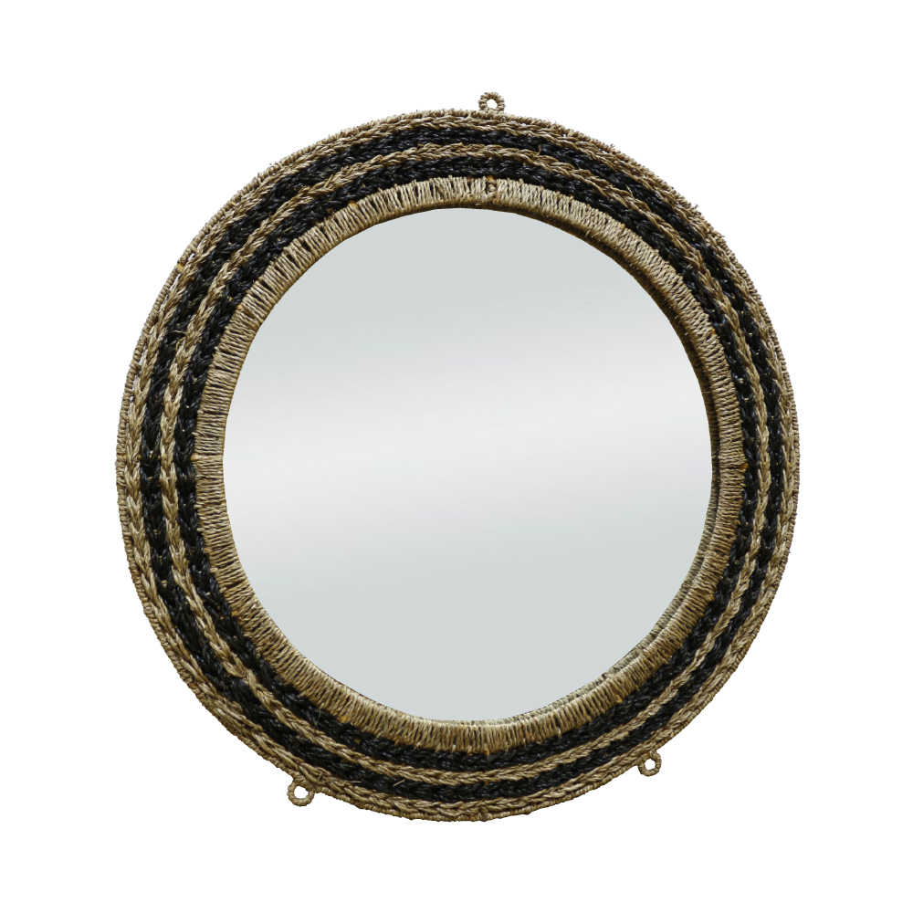 MALAY ΚΑΘΡΕΠΤΗΣ ΤΟΙΧΟΥ ΦΥΣΙΚΟ ΜΑΥΡΟ D80xH3,5cm 11-0420 MALAY ΚΑΘΡΕΠΤΗΣ ΤΟΙΧΟΥ ΦΥΣΙΚΟ ΜΑΥΡΟ D80xH3,5cm 11-0420