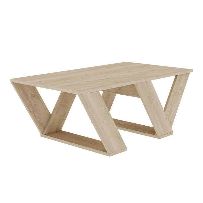 Τραπέζι σαλονιού Pipra pakoworld σε χρώμα φυσικό 110x60x40 119-001196 Τραπέζι σαλονιού Pipra pakoworld σε χρώμα φυσικό 110x60x40 119-001196