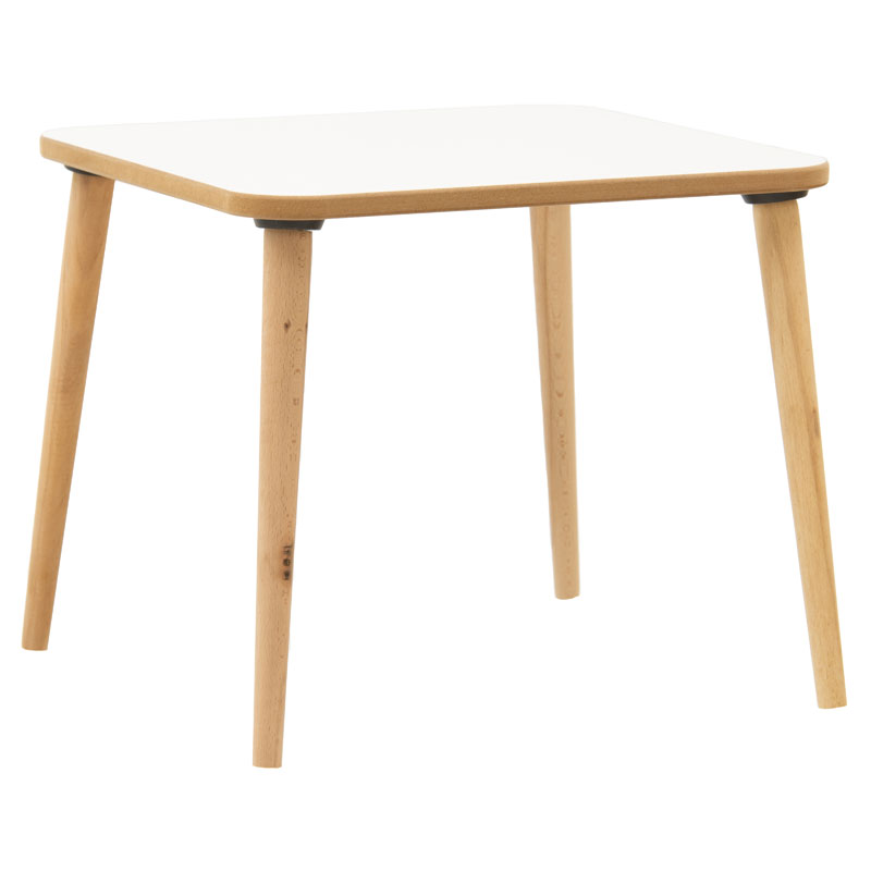 Παιδικό τραπεζάκι Jerry pakoworld λευκό-φυσικό 50x50x43εκ 120-000291 Παιδικό τραπεζάκι Jerry pakoworld λευκό-φυσικό 50x50x43εκ 120-000291