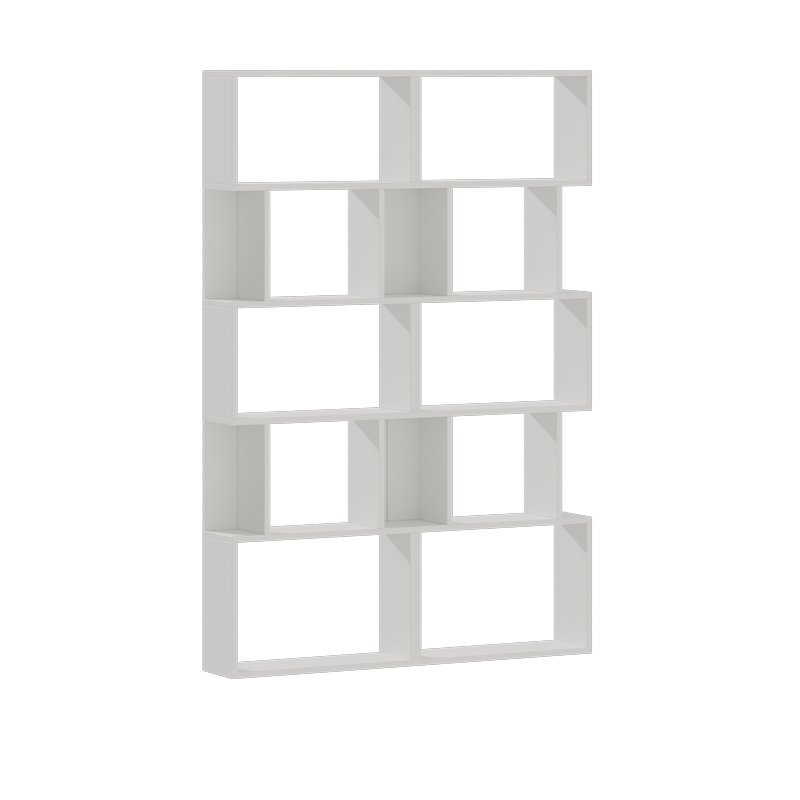 Βιβλιοθήκη Booky pakoworld 12 ραφιών λευκό μελαμίνης 120x20x175εκ 120-000403 Βιβλιοθήκη Booky pakoworld 12 ραφιών λευκό μελαμίνης 120x20x175εκ 120-000403