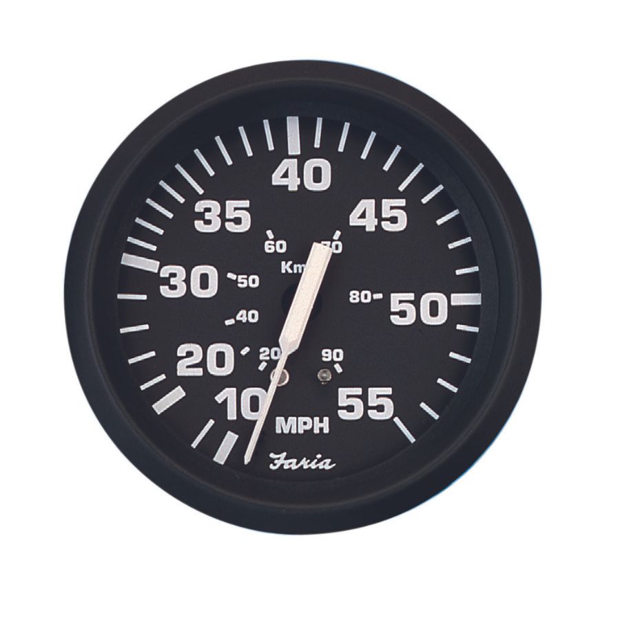 Ταχύμετρο Faria Euro Black 32810 55 MPH FOUR-5032810