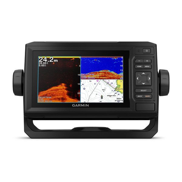 GARMIN ECHOMAP PLUS 62CV ΜΕ ΧΑΡΤΗ ΕΛΛΑΔΑΣ G3 & ΑΙΣΘΗΤΗΡΙΟ GT20 FOUR-12442