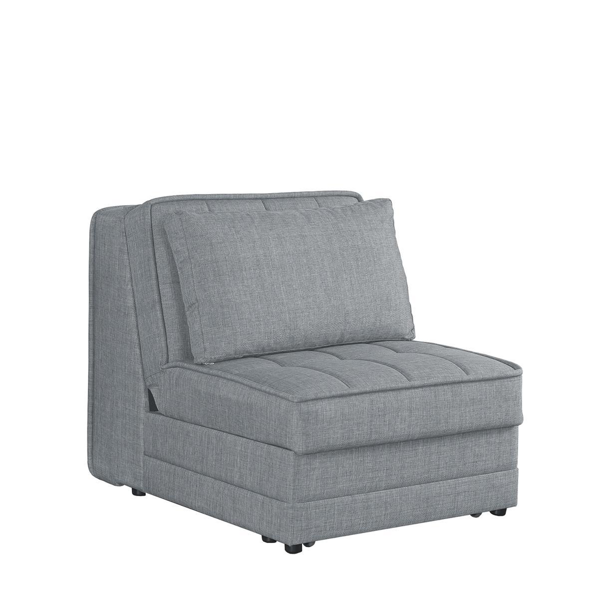 Πολυθρόνα ArteLibre MATEO Γκρι 85x110x90cm Arte-14210214