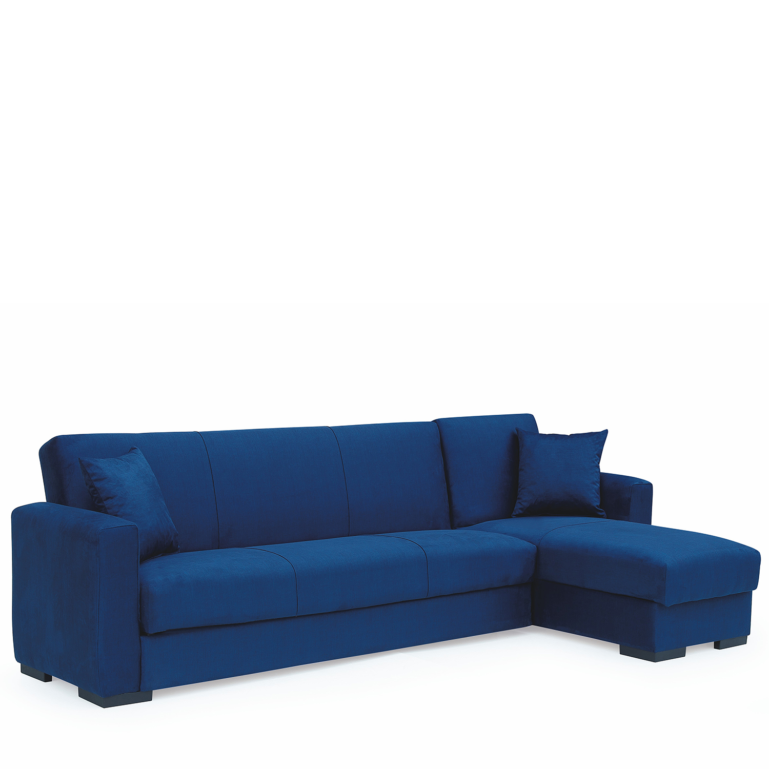 Καναπές Κρεβάτι Γωνιακός ArteLibre JOSE Μπλε 270x150x86cm Arte-14210241