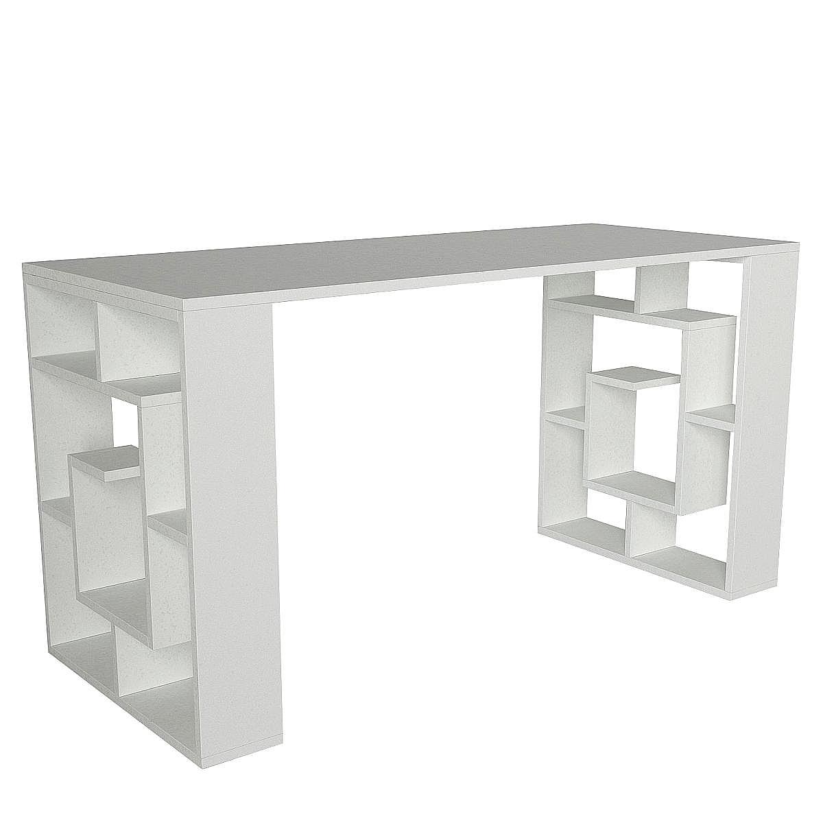 Γραφείο ArteLibre LINE Λευκό Μοριοσανίδα/Μελαμίνη 140x60x74cm Arte-14410276 Γραφείο ArteLibre LINE Λευκό Μοριοσανίδα/Μελαμίνη 140x60x74cm Arte-14410276