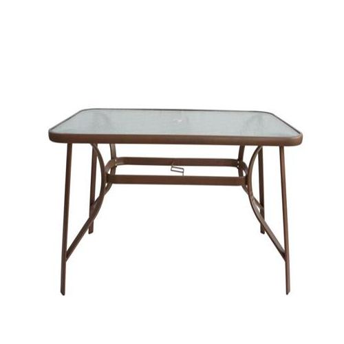 Τραπέζι Μεταλλικό ArteLibre SUN Καφέ 120x70x70cm Arte-14450028 Τραπέζι Μεταλλικό ArteLibre SUN Καφέ 120x70x70cm Arte-14450028