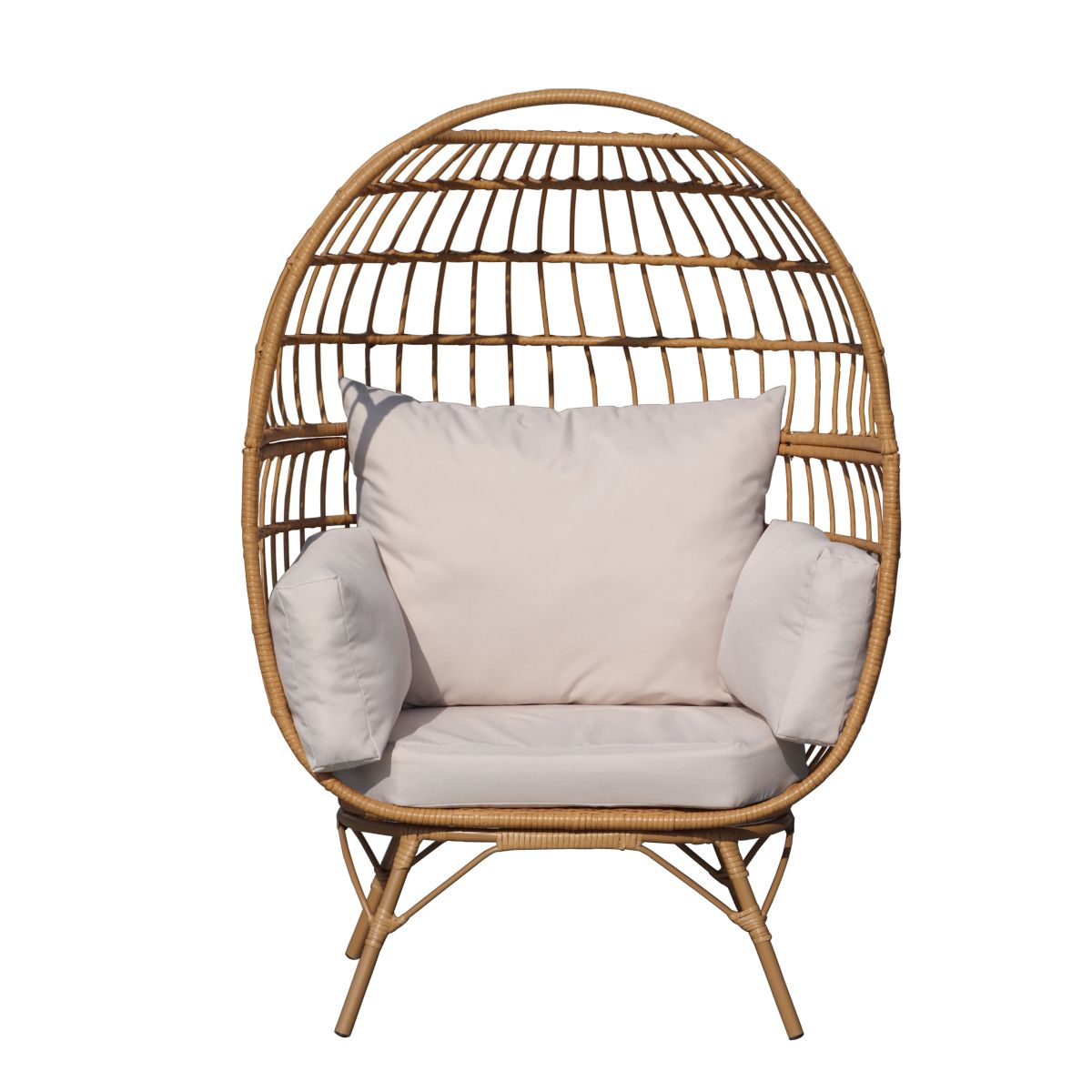 Πολυθρόνα Κήπου ArteLibre DAVEY Φυσικό Μέταλλο/Rattan 98x67x145cm Arte-14510011 Πολυθρόνα Κήπου ArteLibre DAVEY Φυσικό Μέταλλο/Rattan 98x67x145cm Arte-14510011