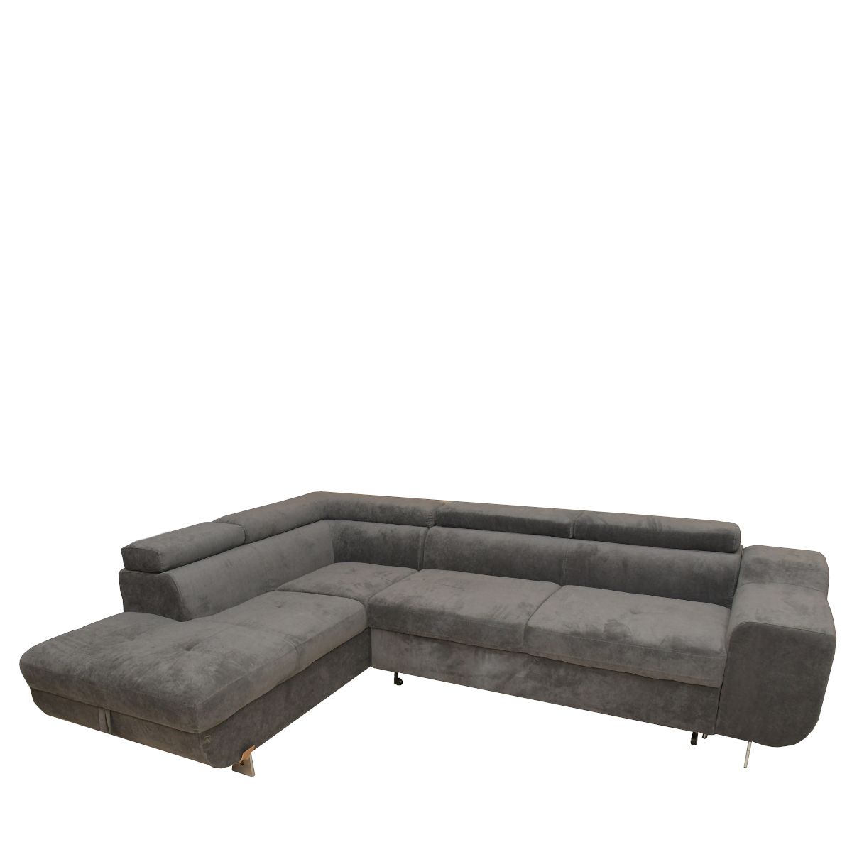Καναπές Κρεβάτι Γωνιακός ArteLibre CASABLANCA Σκούρο Γκρι 280x203x78-93cm Arte-14560001 Καναπές Κρεβάτι Γωνιακός ArteLibre CASABLANCA Σκούρο Γκρι 280x203x78-93cm Arte-14560001