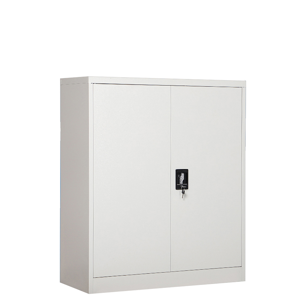 Ντουλάπι ArteLibre DUILIN Ανοιχτό Γκρι Μέταλλο 90x40x90cm Arte-14800003