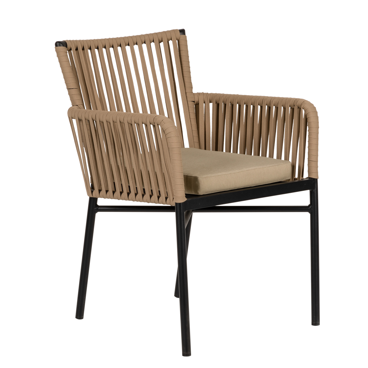 Πολυθρόνα Κήπου ArteLibre BLUENILE Μπεζ/Μαύρο Αλουμίνιο/Rattan 56x60x83cm Arte-14840013 Πολυθρόνα Κήπου ArteLibre BLUENILE Μπεζ/Μαύρο Αλουμίνιο/Rattan 56x60x83cm Arte-14840013