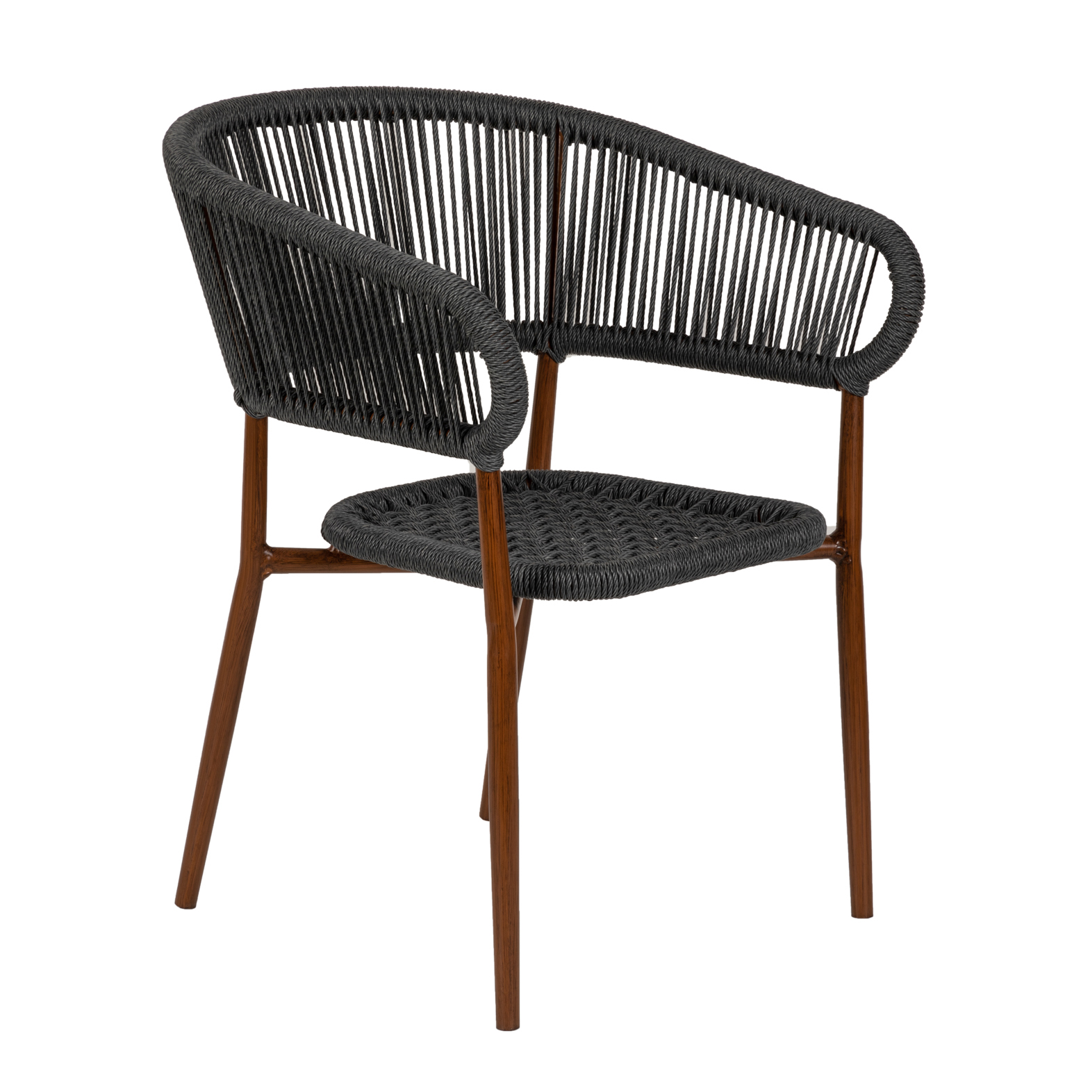 Πολυθρόνα Κήπου ArteLibre KARURU Μαύρο/Καφέ Αλουμίνιο/Rattan 63x63x77cm Arte-14840021 Πολυθρόνα Κήπου ArteLibre KARURU Μαύρο/Καφέ Αλουμίνιο/Rattan 63x63x77cm Arte-14840021