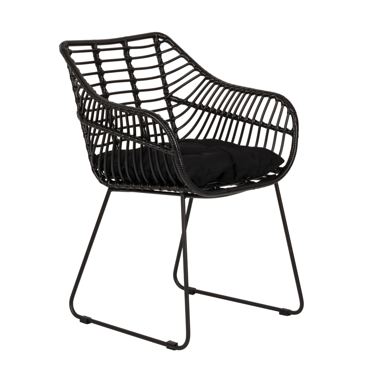 Πολυθρόνα Κήπου ArteLibre KALAMBO Μαύρο Αλουμίνιο/Rattan 56x57x81cm Arte-14840052 Πολυθρόνα Κήπου ArteLibre KALAMBO Μαύρο Αλουμίνιο/Rattan 56x57x81cm Arte-14840052