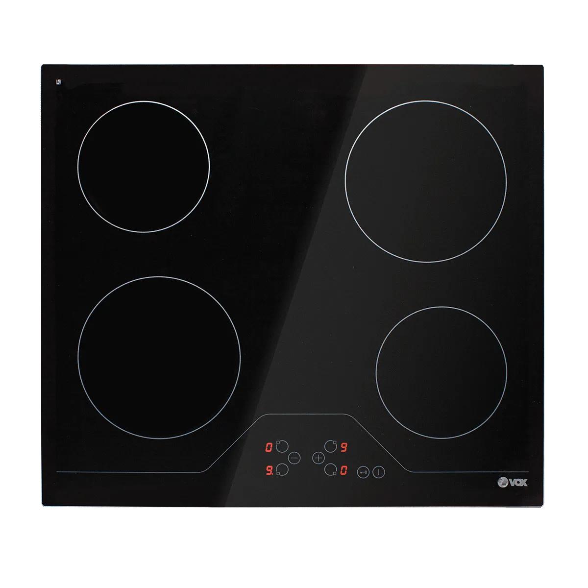 Εστία Εντοιχιζόμενη Κεραμική Μαύρο VOX EBC 400 DB Arte-15270076 Εστία Εντοιχιζόμενη Κεραμική Μαύρο VOX EBC 400 DB Arte-15270076