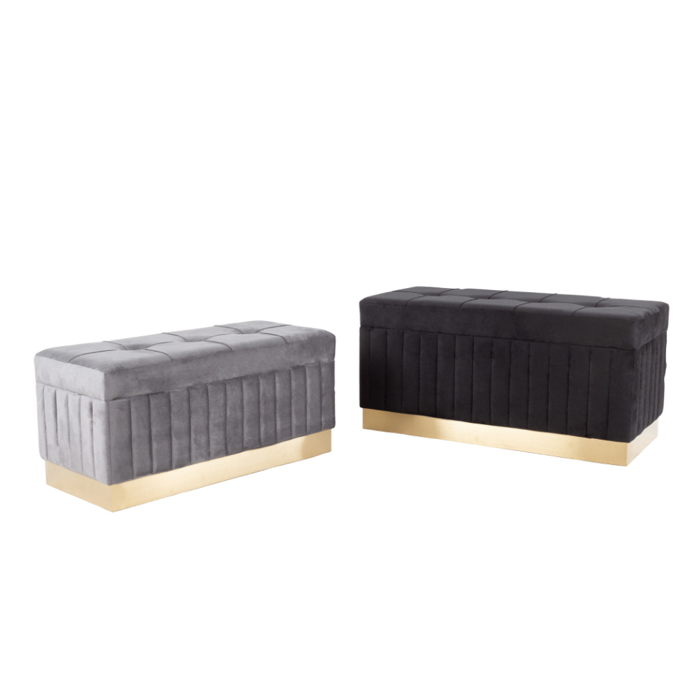 Liberta ICTUS ΣΚΑΜΠΟ SET 2ΤΕΜ ΜΑΥΡΟ ΓΚΡΙ 90x42xH44cm 90x42xH44cm 16-0500 Liberta ICTUS ΣΚΑΜΠΟ SET 2ΤΕΜ ΜΑΥΡΟ ΓΚΡΙ 90x42xH44cm 90x42xH44cm 16-0500