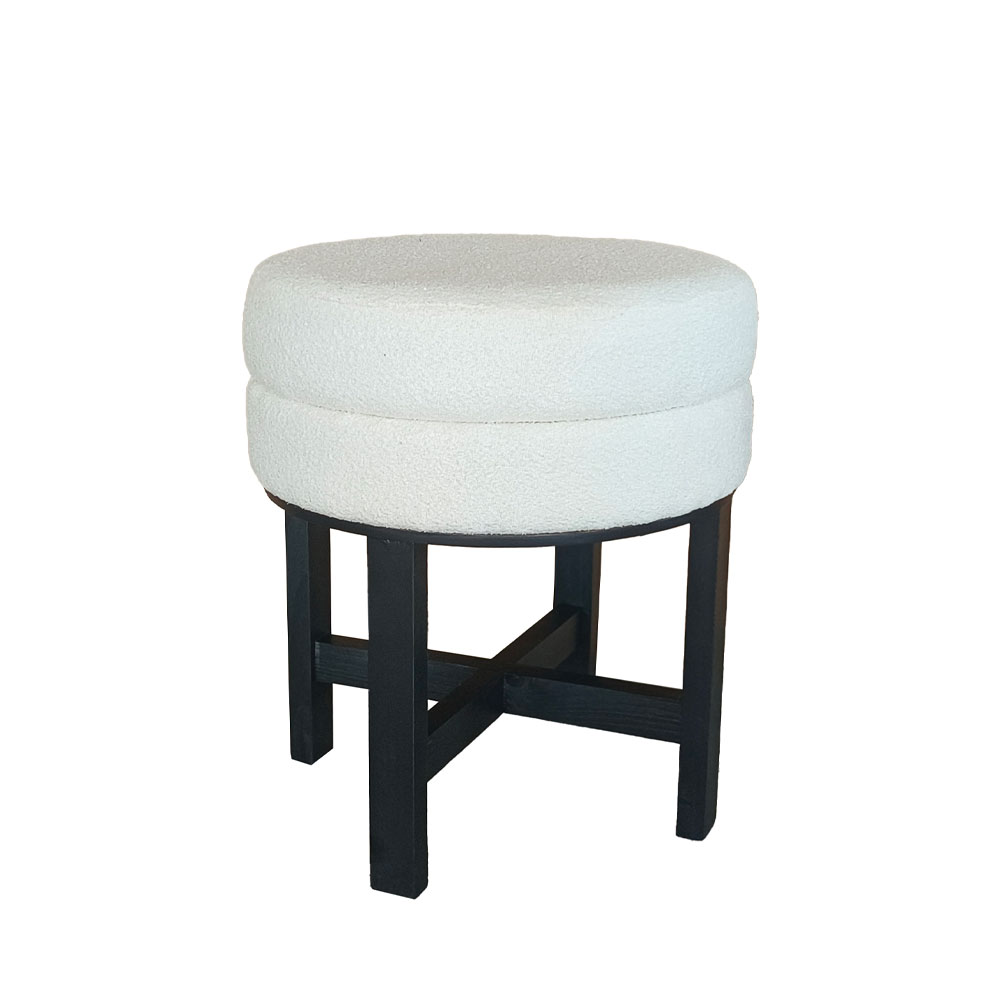 Liberta SEGU ΣΚΑΜΠΟ CREAM 42x42xH47cm 42x42xH47cm 16-0600 Liberta SEGU ΣΚΑΜΠΟ CREAM 42x42xH47cm 42x42xH47cm 16-0600