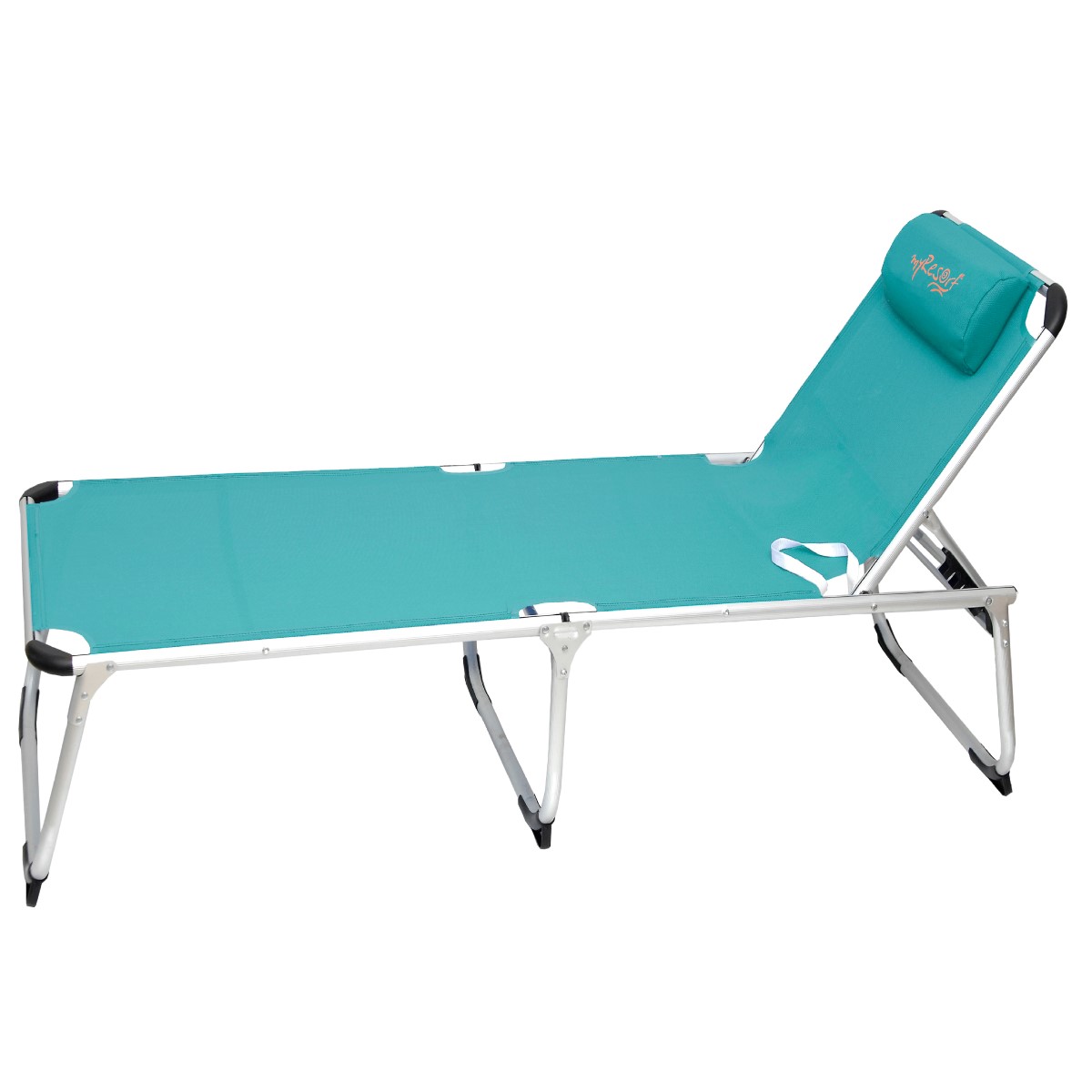 myResort ΞΑΠΛΩΣΤΡΑ ΡΑΒΔΩΤΗ ΑΛΟΥΜΙΝΙΟΥ ΓΑΛΑΖΙΑ  ΠΤΥΣΣΟΜΕΝΗ ΤΕΧΤ 2x1 velco-161-1732-5