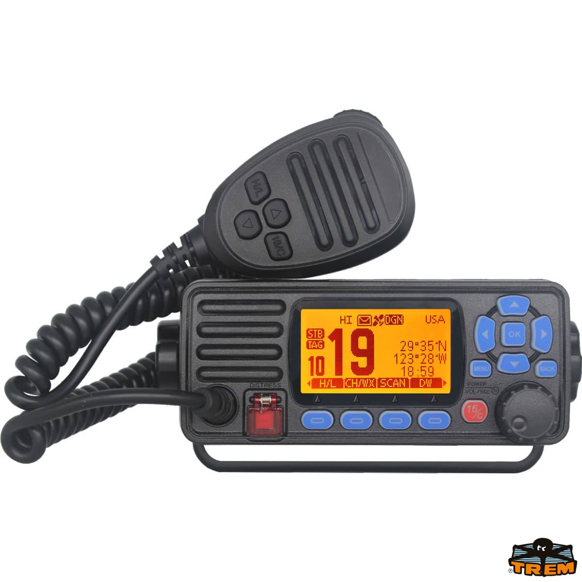 VHF SPORTNAV SPO37M ΜΕ GPS FOUR-37730
