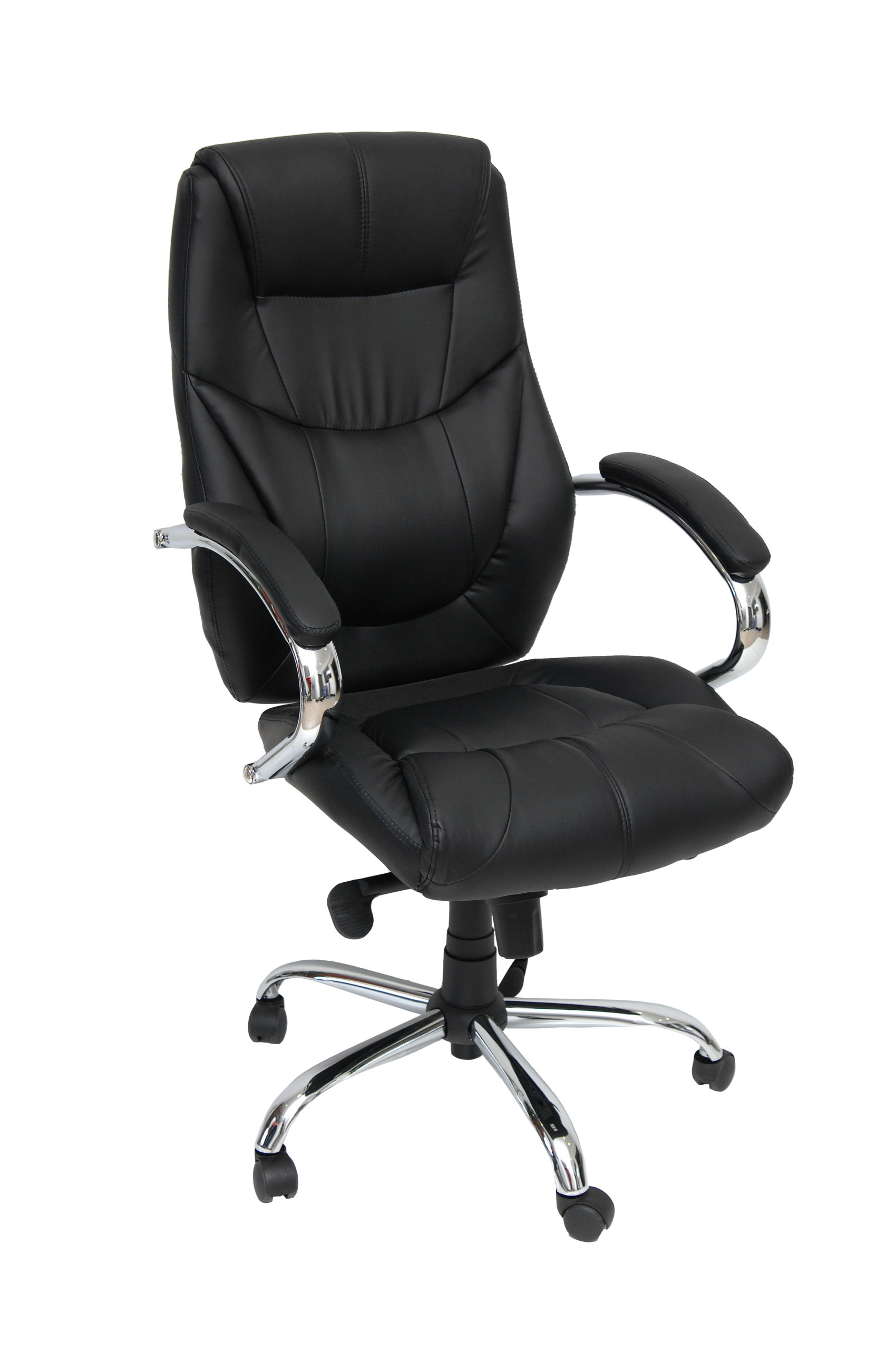 VELCO Pro Systems ΠΟΛΥΘΡΟΝΑ ΓΡΑΦΕΙΟΥ ΜΑΥΡΗ ΔΙΕΥΘΥΝΤΟΥ- ΔΙΑΣΤΑΣΕΙΣ: 65x55x115/120cm ΕΠΙΦΑΝΕΙΑ PVC velco-66-22372