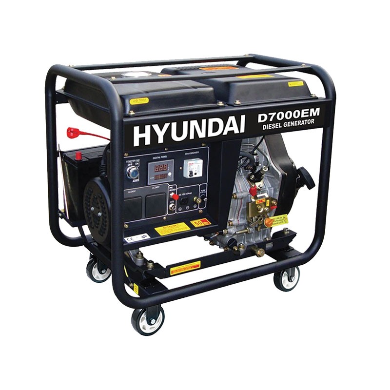 H/Z HYUNDAI D7000EM 220V ANOIXTOY TYΠOY BAZMOTOR-40C20