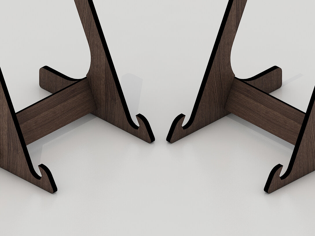 Σετ των 3 Intra απο ξύλο plywood 3mm-4mm πάχος βάσης πλαισίου εικόνας 1/8 ιντσών 08 Δίασταση 15x15 cm INTRAFABR-33969887