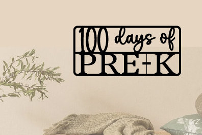 Intra απο ξύλο plywood 3mm-4mm πάχος Days of Pre-k  Δίασταση 40x40 cm INTRAFABR-88459607