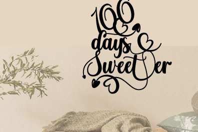 Intra απο ξύλο plywood 3mm-4mm πάχος Days Sweeter  Δίασταση 40x40 cm INTRAFABR-88460049