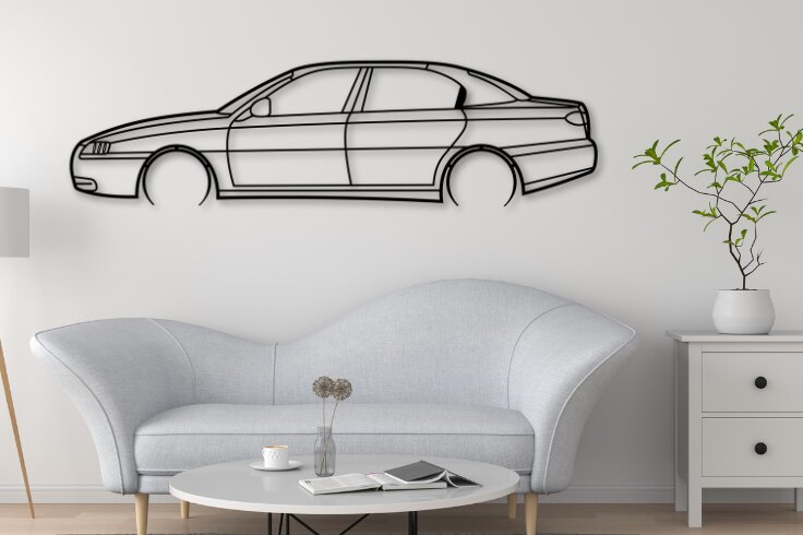 Σετ των 2 Intra απο ξύλο plywood 3mm-4mm πάχος 166 Car Silhouette, για tin Δίασταση 15x15 cm INTRAFABR-110056283