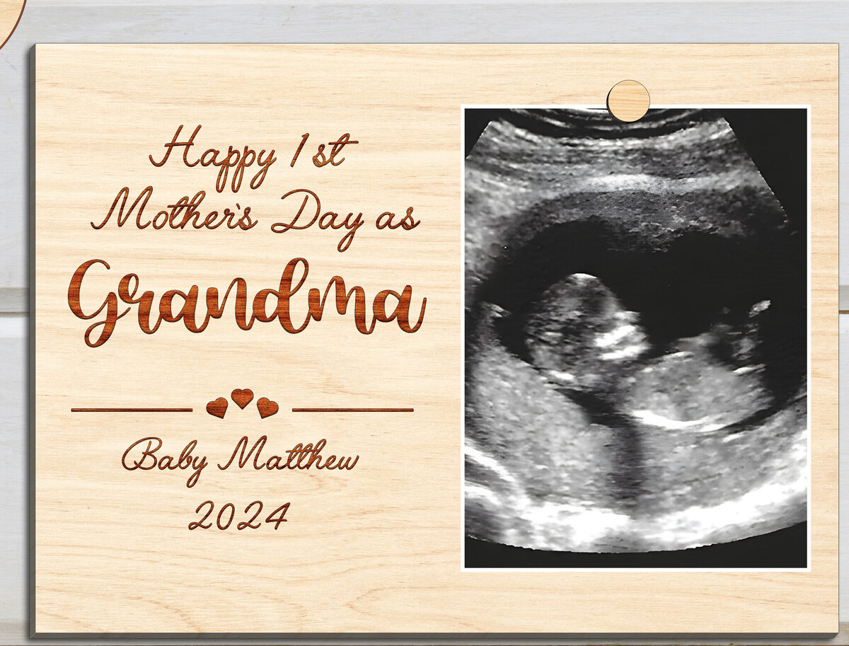 Intra απο ξύλο plywood 3mm-4mm πάχος 1η Ημέρα της Μητέρας ως Γιαγιά Frame Δίασταση 20x30 cm INTRAFABR-96676616