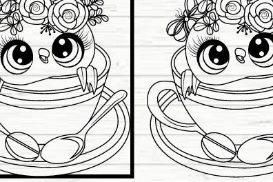 Intra απο ξύλο plywood 3mm-4mm πάχος 2 κουκουβάγιας λουλούδι μεταλλικό τοίχο τέχνης Δίασταση 40x40 cm INTRAFABR-66808187