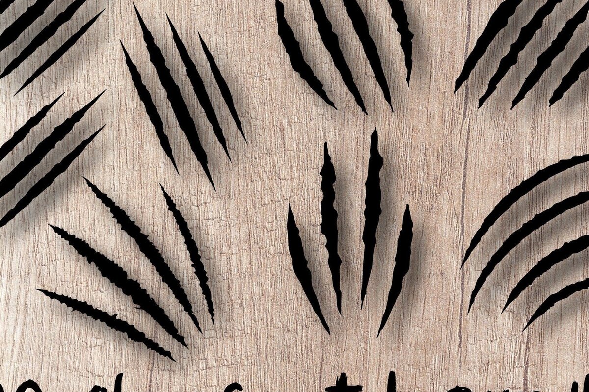 Intra απο ξύλο plywood 3mm-4mm πάχος 20+ προτύπου Claw Scratch Δίασταση 40x40 cm INTRAFABR-32214833