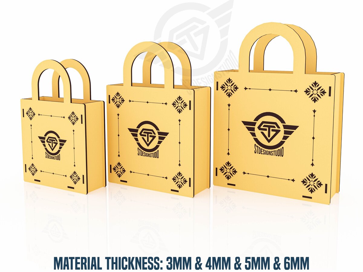 Σετ των 3 Intra απο ξύλο plywood 3mm-4mm πάχος 3 κοπής με λέιζερ διαφορετικού μεγέθους Δίασταση 9x1 cm INTRAFABR-119430856