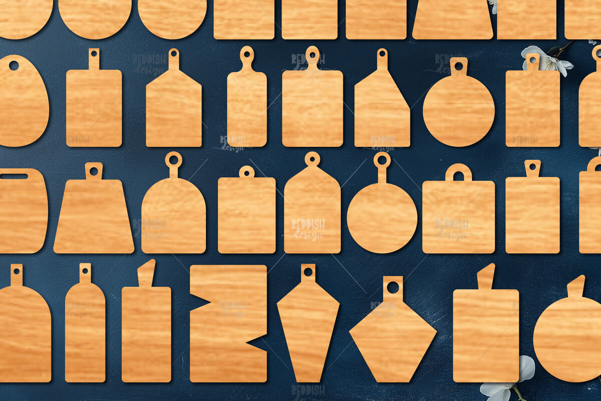 Σετ των 2 Intra απο ξύλο plywood 3mm-4mm πάχος 35 Ξύλινες σανίδες κοπής για Δίασταση 15x15 cm INTRAFABR-124527987