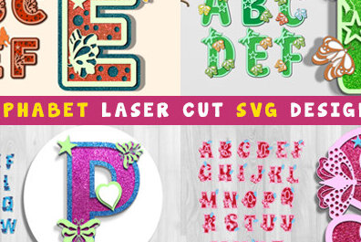 Intra απο ξύλο plywood 3mm-4mm πάχος σχεδίασης 3D Alphabet Δίασταση 30x20 cm INTRAFABR-84358698