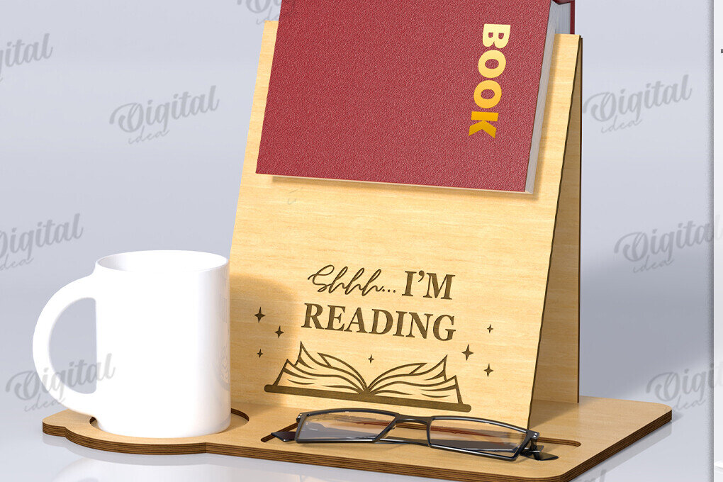 Intra απο ξύλο plywood 3mm-4mm πάχος με βάση 3D βιβλίου. Διακόσμηση σπιτιού Δίασταση 30x20 cm INTRAFABR-121588904