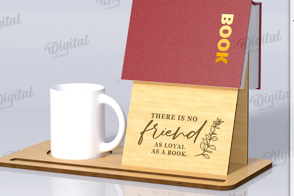 Intra απο ξύλο plywood 3mm-4mm πάχος με βάση 3D βιβλίου. Διακόσμηση σπιτιού Δίασταση 30x20 cm INTRAFABR-121589064