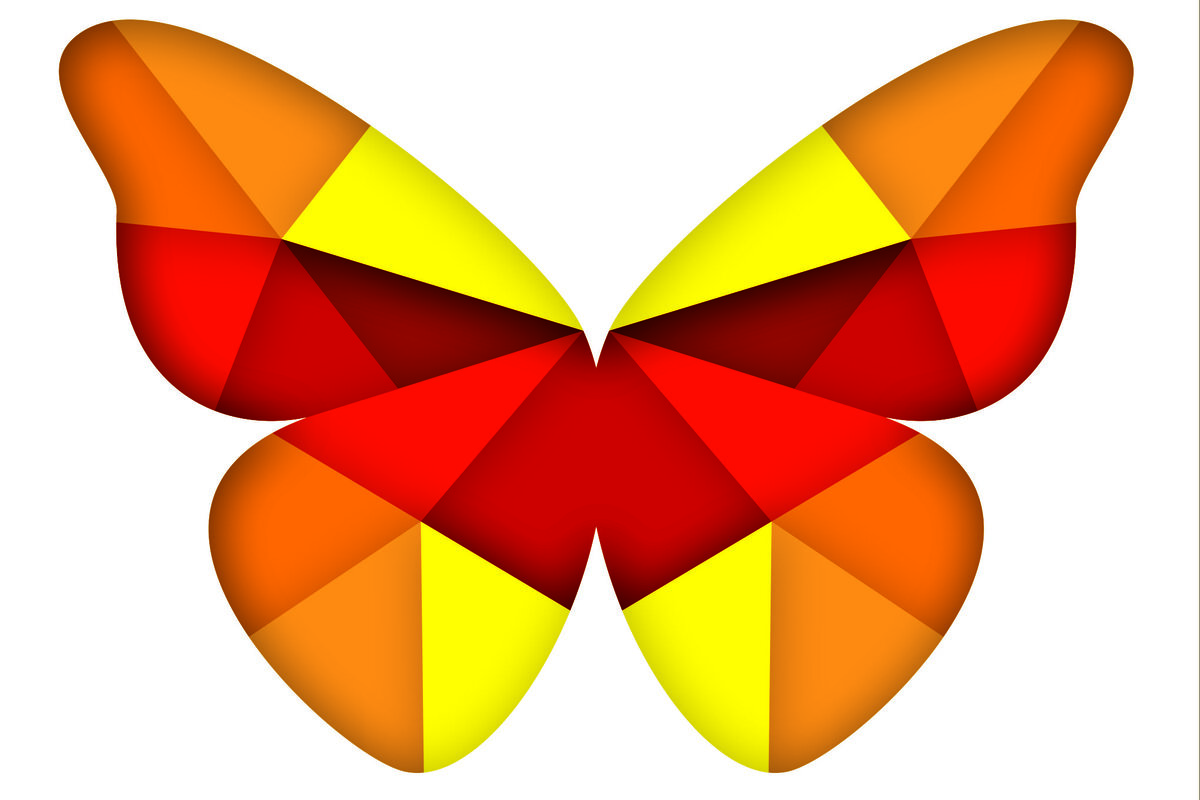 Intra απο ξύλο plywood 3mm-4mm πάχος 3D Μάνταλα με στρώματα πεταλούδας Δίασταση 260x260 cm INTRAFABR-4677923