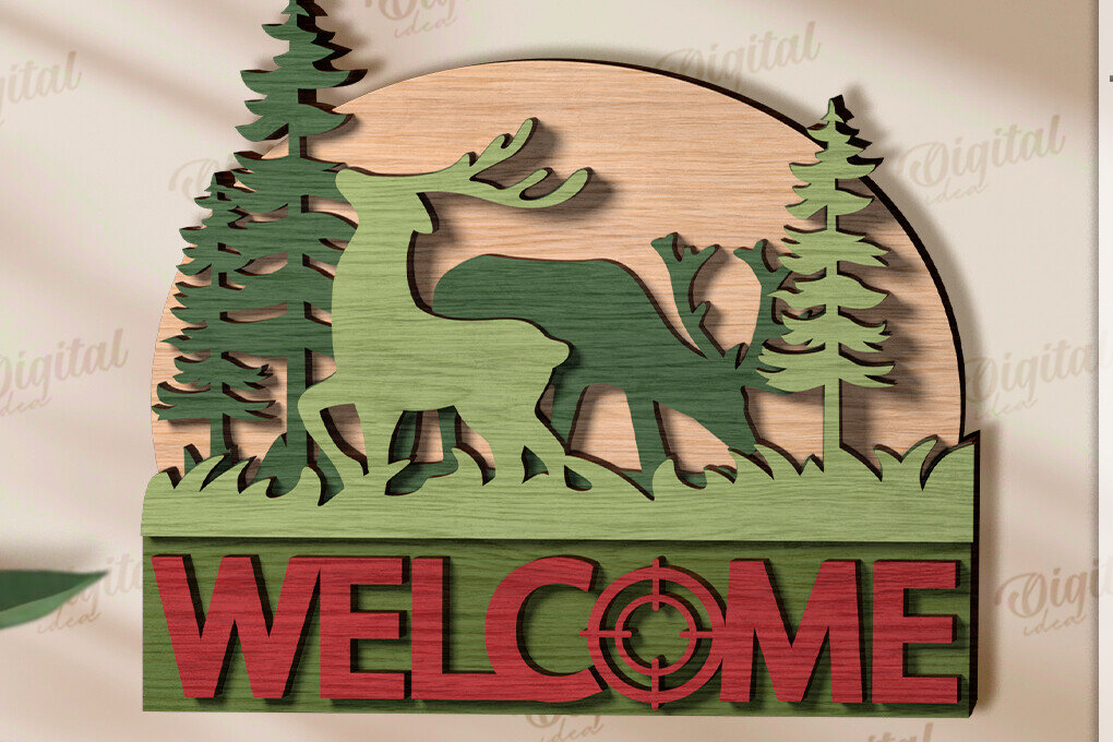 Intra απο ξύλο plywood 3mm-4mm πάχος 3D Κάμπινγκ Ταξιδιωτική Διακόσμηση Τοίχων Δίασταση 30x20 cm INTRAFABR-120643006