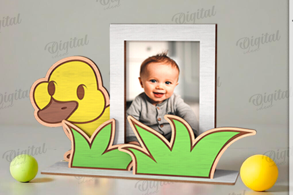 Intra απο ξύλο plywood 3mm-4mm πάχος 3D παιδική κορνίζα φωτογραφιών  Δίασταση 20x30 cm INTRAFABR-121592925