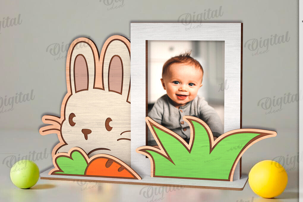 Intra απο ξύλο plywood 3mm-4mm πάχος 3D παιδική κορνίζα φωτογραφιών  Δίασταση 20x30 cm INTRAFABR-121593165