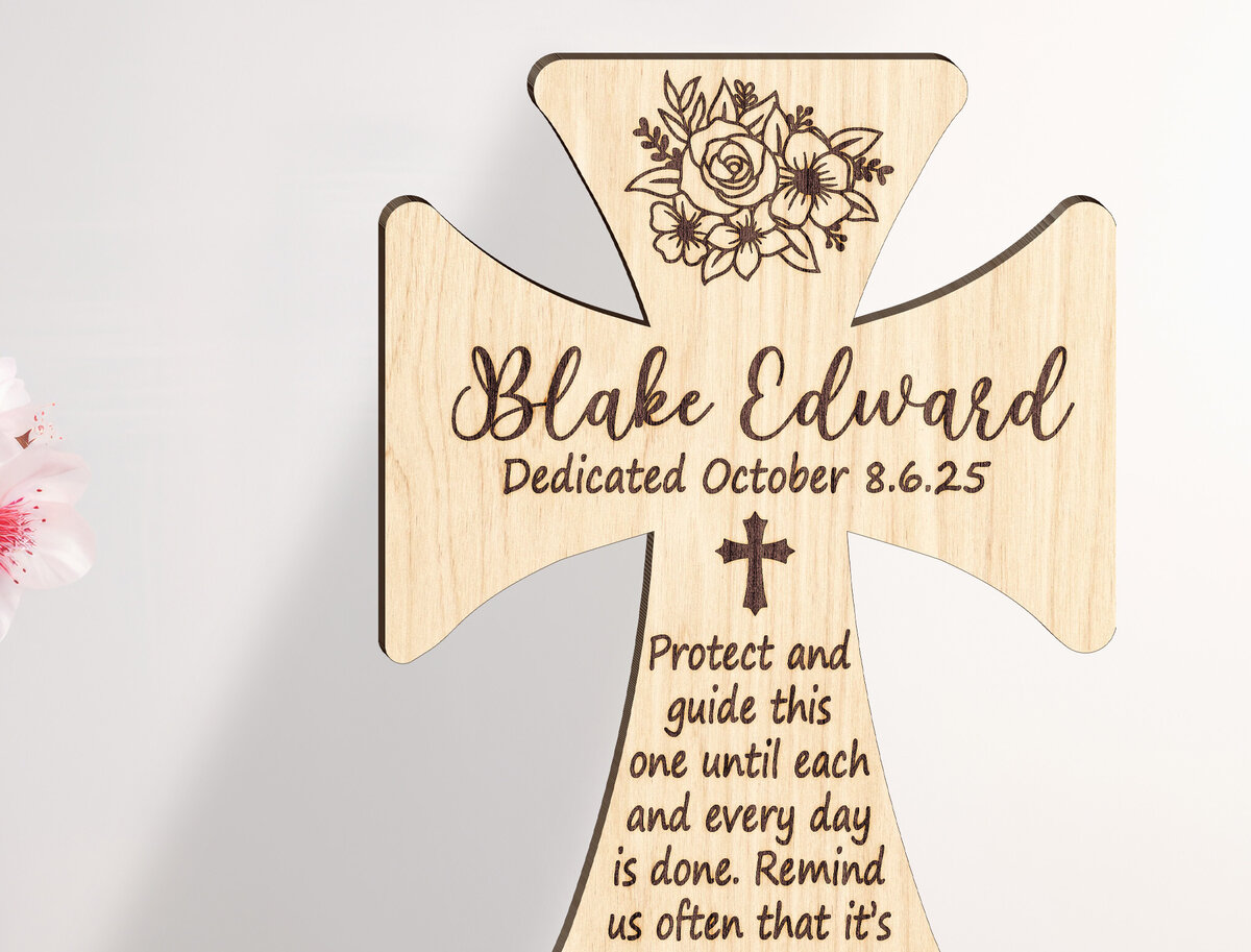 Σετ των 3 Intra απο ξύλο plywood 3mm-4mm πάχος 3D Christian Standing Cross Cut File Δίασταση 15x15 cm INTRAFABR-123582239