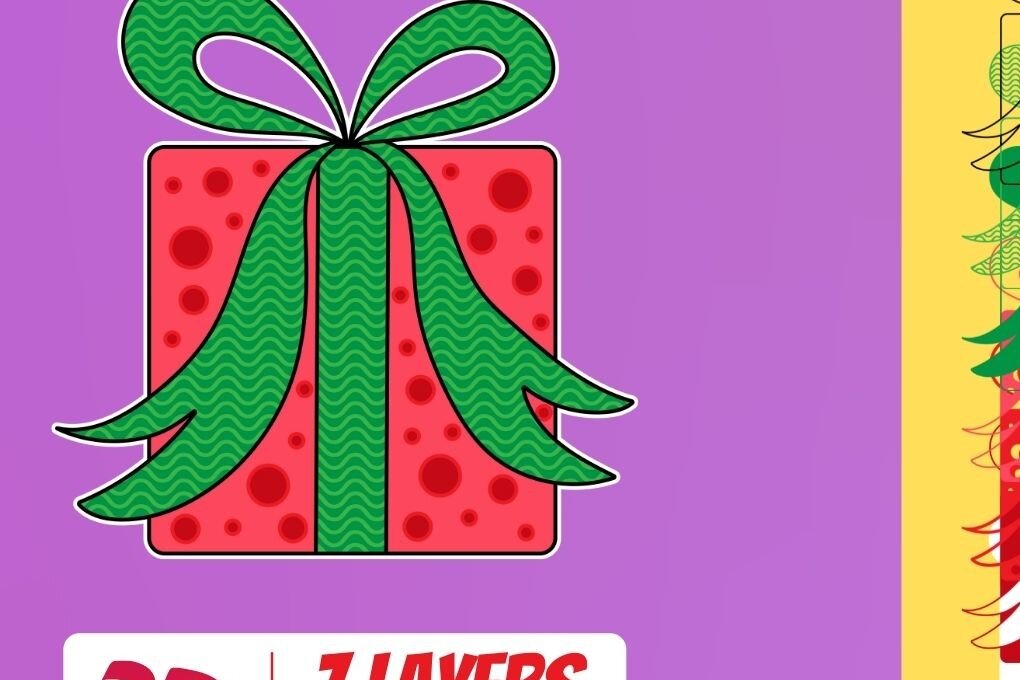 Σετ των 2 Intra απο ξύλο plywood 3mm-4mm πάχος Τρισδιάστατο χριστουγεννιάτικο δώρο 1 κομμένο Δίασταση 15x15 cm INTRAFABR-19172976