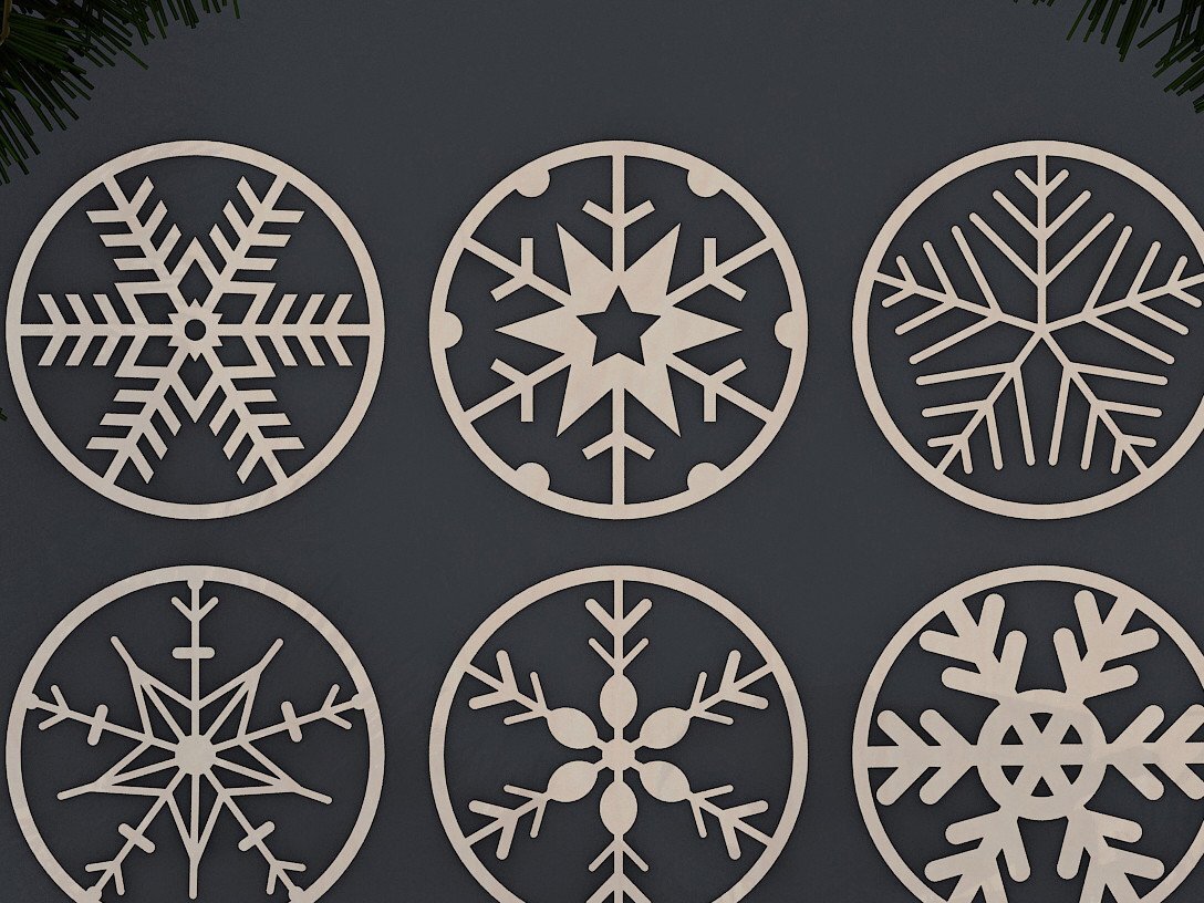 Intra απο ξύλο plywood 3mm-4mm πάχος Τρισδιάστατη χριστουγεννιάτικη δέσμη κοπής με λέιζερ Είδη Noel Δίασταση 30x20 cm INTRAFABR-42337156