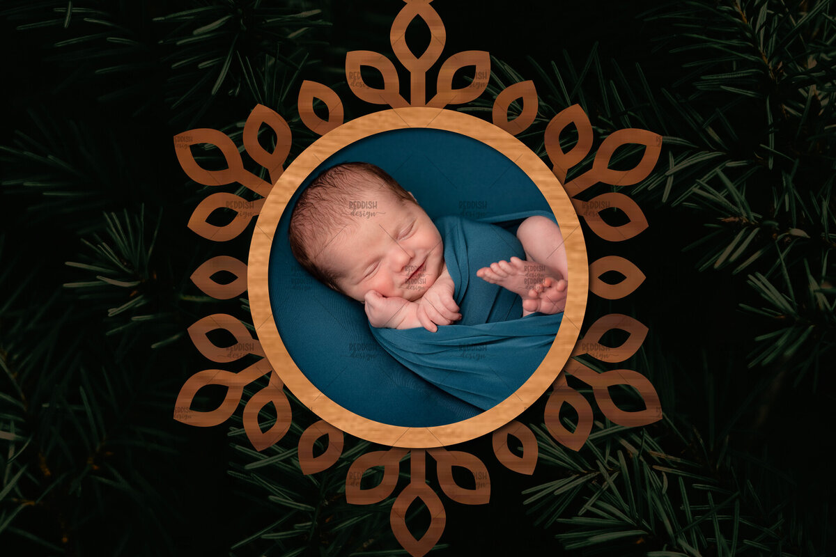 Intra απο ξύλο plywood 3mm-4mm πάχος Τρισδιάστατο χριστουγεννιάτικο στολίδι με κορνίζα λέιζερ Δίασταση 20x30 cm INTRAFABR-109873882