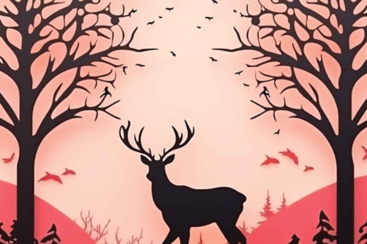 Σετ των 3 Intra απο ξύλο plywood 3mm-4mm πάχος 3D Christmas Shadow Box Δίασταση 25x25 cm INTRAFABR-80039311