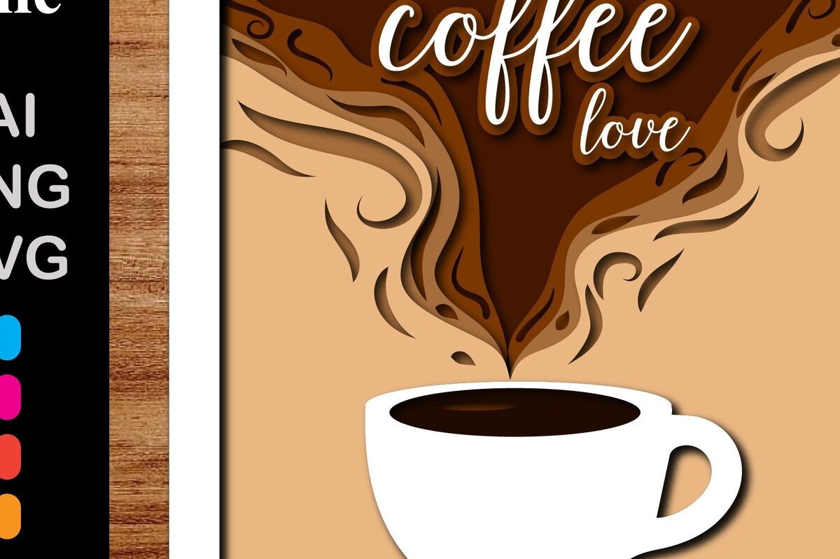 Σετ των 2 Intra απο ξύλο plywood 3mm-4mm πάχος Τρισδιάστατο πάνελ πολλαπλών στρώσεων καφέ για Δίασταση 15x15 cm INTRAFABR-31323745