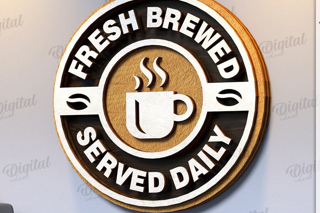 Intra απο ξύλο plywood 3mm-4mm πάχος Κόψιμο με λέιζερ τρισδιάστατη πινακίδα καφέ Δίασταση 30x20 cm INTRAFABR-121121096