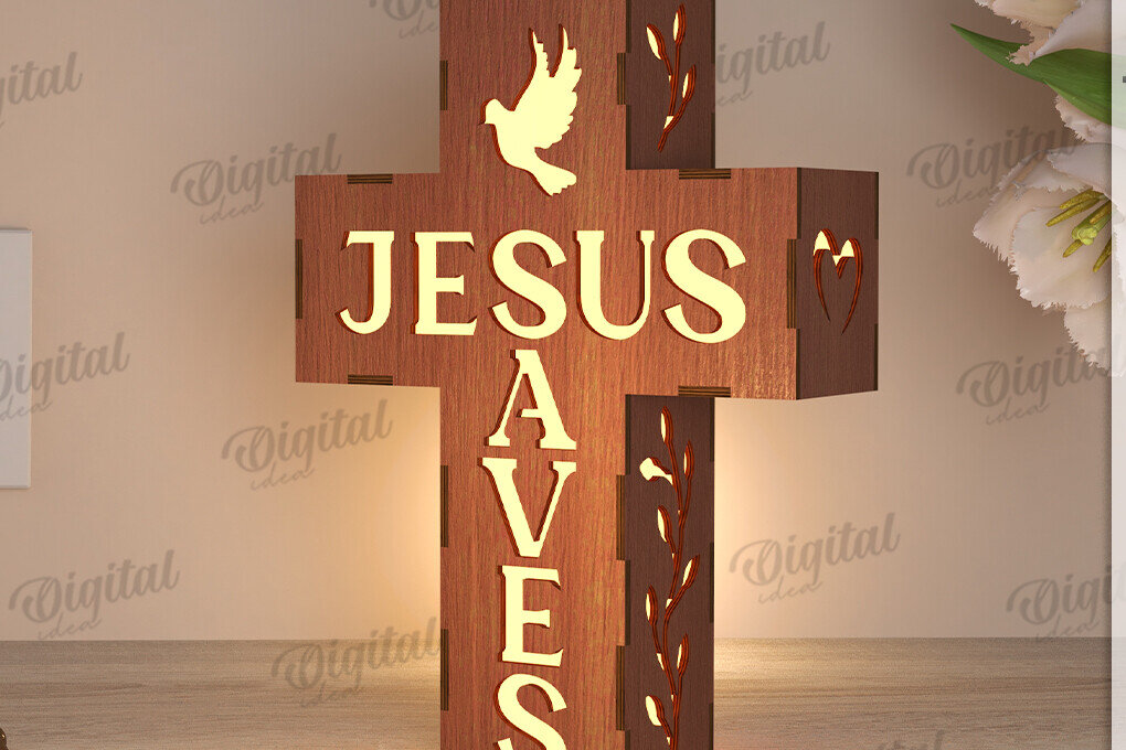 Intra απο ξύλο plywood 3mm-4mm πάχος Τρισδιάστατη λάμπα κοπής με λέιζερ Δίασταση 30x20 cm INTRAFABR-119721936